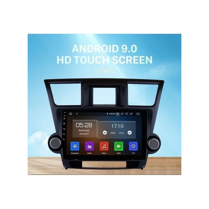 Toyota Highlander 2008–2013 10.2" Android Navigation Screen