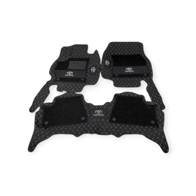 Toyota Corolla 2007–2018 Double-Layer Floor Mats with Carpet Insert