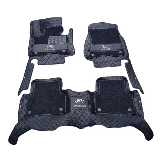 Kia Sportage Double-Layer Floor Mats with Carpet Insert