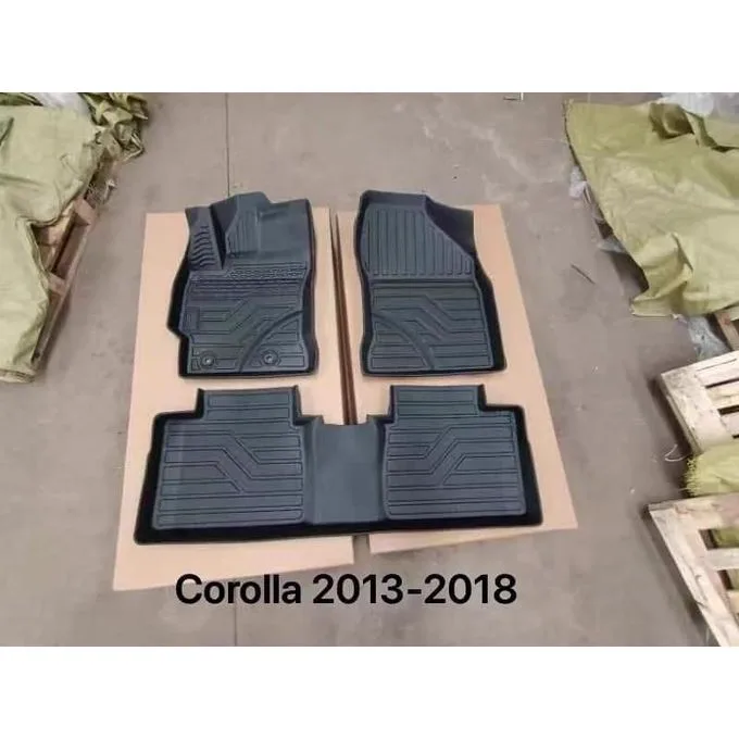 Toyota Corolla 2013–2018 TPE All-Weather Floor Mats (Full Set)